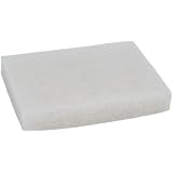 Scotch-Brite 9030 Light Duty Scrubbing Pad, 5" Length x 3-1/2" Width, White (Case of 40)