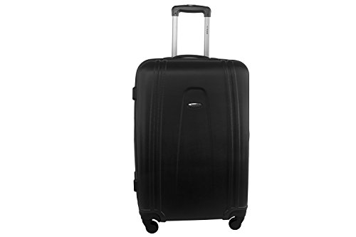 3-piece rigid luggage set BENZI black cabin baggage S235