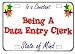 Being A Data Entry Clerk Is a Constant State of Mind Mug (Various Sizes & Colors Available)