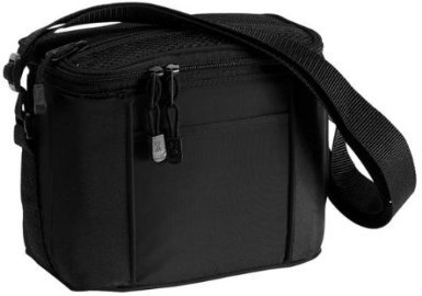 Port & Company - 6 Pack Cooler Bag - Black