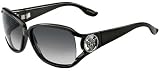 Gucci レディース 3059 シャイニーブラック / グレーグラディエント セルフレーム サングラス GUCCI サングラス