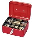 Maul Geldkassette 1 15,2x12,5x8,1cm rot
