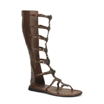 Gladiator Sandle (large (12-13), brown)
