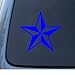 NAUTICAL STAR - Car, Truck, Notebook, Vinyl Decal Sticker #1112 | Vinyl Color: Blue