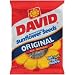 David Original Roasted & Salted Sunflower Seeds in Shell (Case Count: 12 per case) (Case Contains: 60 OZ)
