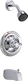 Delta Faucet T13490 Classic MonitorR 13 Series Tub and Shower Trim, Chrome [並行輸入品]