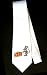 Party Decoration Necktie with eating, knife, food, mouse, cheese
