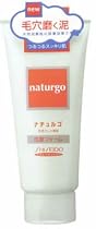 ナチュルゴ 天然クレイ顆粒 洗顔フォーム 毛穴用 120g