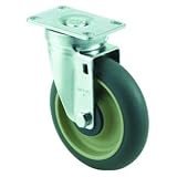 Buy 5 x 1-1 4 Swivel Ball Bearing Gy Polyurethane Zinc NSF Caster by DrillSpot