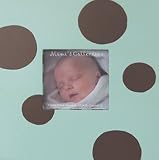 Brown and Blue Polka Dot Frame
