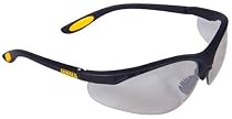 Dewalt DPG58-9C Reinforcer Indoor/Outdoor High Performance Protective Safety Glasses with Rubber Temples