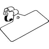 3" (L) Label Holders Plastic Clear Bag of 100