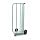 Raymond Steel V-Shaped Book Cart with Skid Resistant Rubber Wheels, 44" Height, 21-1/4" Width