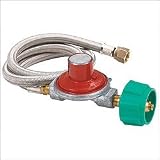 Bayou Classic M3HPH Stainless Steel 30 Inch HP Hose - 15 PSI Regulator by Bayou Classic