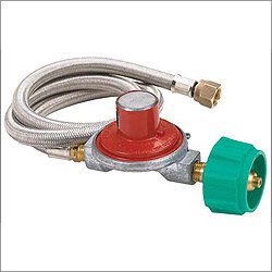Bayou Classic M3HPH Stainless Steel 30 Inch HP Hose - 15 PSI Regulator by Deep Fryers