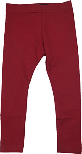 BGDK Unisex Boys Girls Toddler Cotton Leggings - Cranberry, 18 Months
