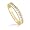 18k Yellow Gold Channel Set Round Diamond Wedding Band (1/3 ct. tw.)