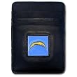 San Diego Chargers Executive Leather Money Clip/Card Holder - NFL Football Fan Shop Sports Team Merchandise