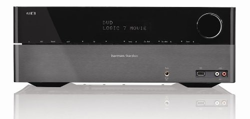 Harman Kardon AVR 1650 5.1-Channel, 95-Watt Audio/Video Receiver with HDMI v.1.4a, 3-D, Deep Color and Audio Return Channel