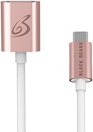 USB Type C to USB 3.0 Adapter, USB Type C Connector/converter, Make Your Iphones, Ipads &amp; Other Devices Compatible with the New 2015 Apple Macbook, Google Chromebook Pixel (Rose Gold)