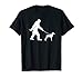 Bigfoot Sasquatch Walking Doberman Dog Lovers Gift T-shirt