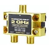Monster Cable Two Gigahertz Low-Loss TGHZ-2RF MKII - Antenna splitter - F connector (F) - F connector (F)
