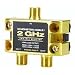 Electronics : Monster Cable Two Gigahertz Low-Loss TGHZ-2RF MKII - Antenna splitter - F connector (F) - F connector (F)