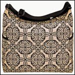 OiOi Moroccan Sand Hobo Diaper Bag