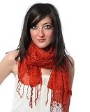 Obey The Revolutionary Scarf in Red,Scarves for Women