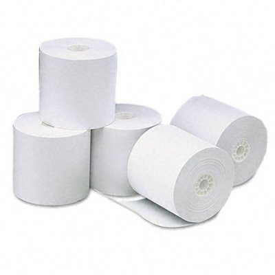 Universal Thermal Paper for Receipt Printers, 3-1/8in x 273, Roll, 50/carton