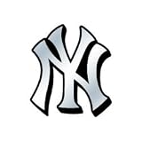 MLB New York Yankees Chrome Car Emblem