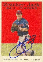 Josh Labandeira, Montreal Expos, 2004 Cracker Jack Autographed Card
