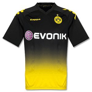 Borussia Dortmund 11/12 Away Soccer Jersey