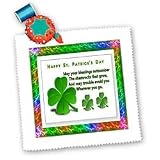 St Patricks Day - 10x10 Quilt Square