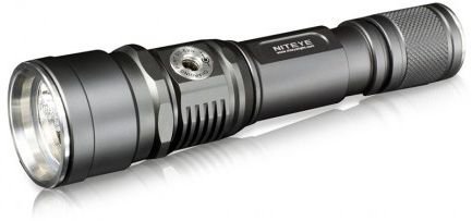 Niteye TR20 USB Rechargeable LED Flashlight, 650 Lumens, CREE XM-L U2 LED, Runs on 1x 18650 / 2x