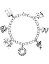Sterling Silver Family Promises Bracelet by US Gems