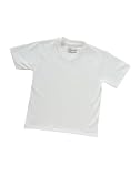 Hanes Classics Boys V-Neck T-shirts 3 Pack, M-White