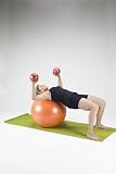 Natural Fitness 75cm Professional Burst-Resistant Exercise Ball (Ocean)