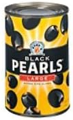 Black Pearls Large Pitted Ripe Olives 6 oz