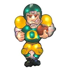 Oregon Ducks 20 Double Sided Window Light-Up Player