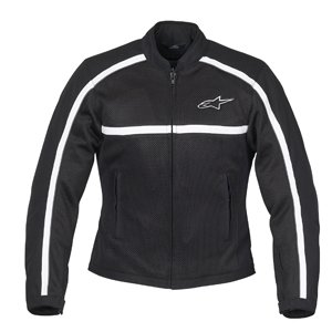 Alpinestars Womens Stella Breeze Air Flo Textile Motorcycle Jacket Black Medium