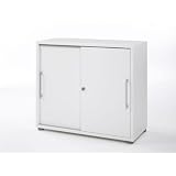 Produkt-Bild: Schiebet&uuml;renschrank Slide mit Schiebet&uuml;ren, Farbe:Wei&szlig;