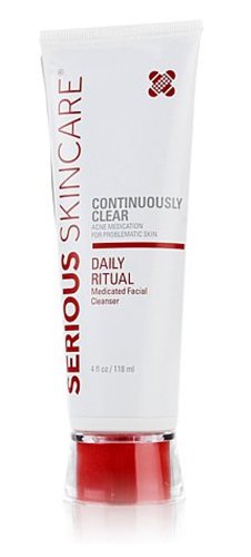 Serious Skincare Continuously Clear Daily Ritual Medicated Cleanser ~ 4 fl. oz.