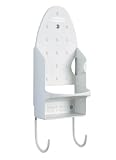Rubbermaid Wall-Mounted Iron Caddy/Holder, White