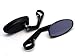 Universal CNC Black Cafe Bar End Mirrors For Suzuki, Honda, Yamaha, Kawasaki, KTM, Harley, Ducati, Victory, BMW, Indian, Aprilia, Bobber, Buell, Triumph