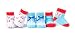 Trumpette Awchooo BASEBALL 3 prs Baby Boy Socks 0-6 Months