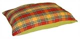 Canine Cushion Outdoor Dog Bed Rectangle Olefin Green 36X48