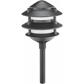 CAST METAL 3TIER W/11W BULB