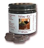 Wine Rx. 100 % Natural Red Wine Extract Capsules