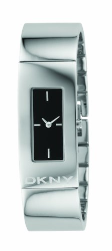 DKNY Black Dial Ladies Bangle Watch - NY4624